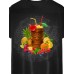 Men's Tiki Cocktail Fruit Short Sleeve T-Shirt